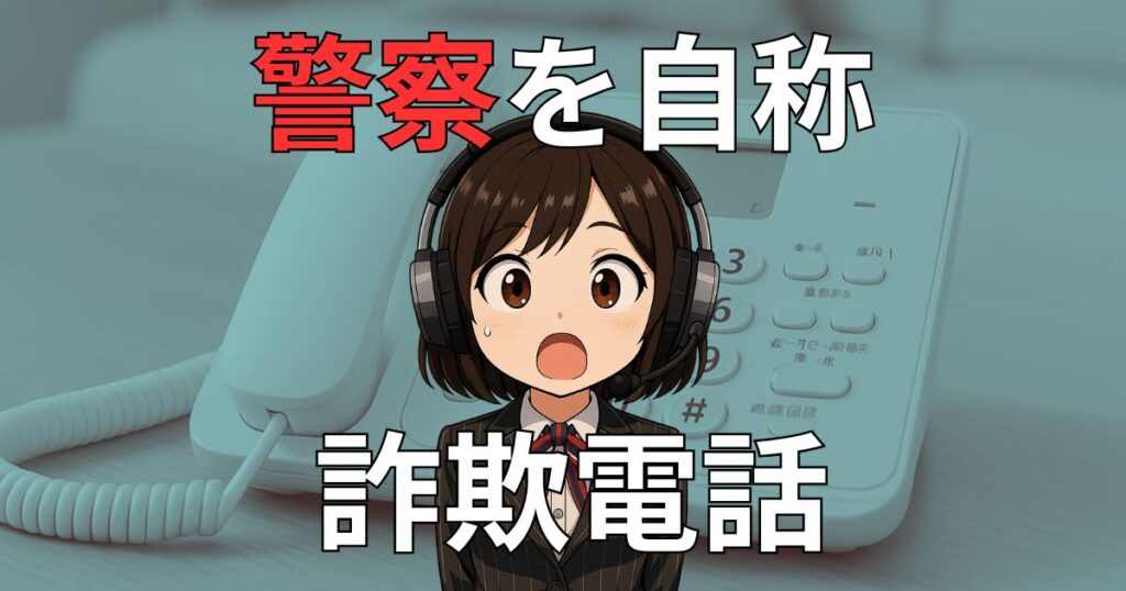 07041747155【ニセ警察官／出頭要請】の詐欺電話に注意！