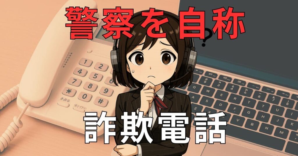 07085750429【ニセ警察／出頭詐欺】に注意！安全な対処法