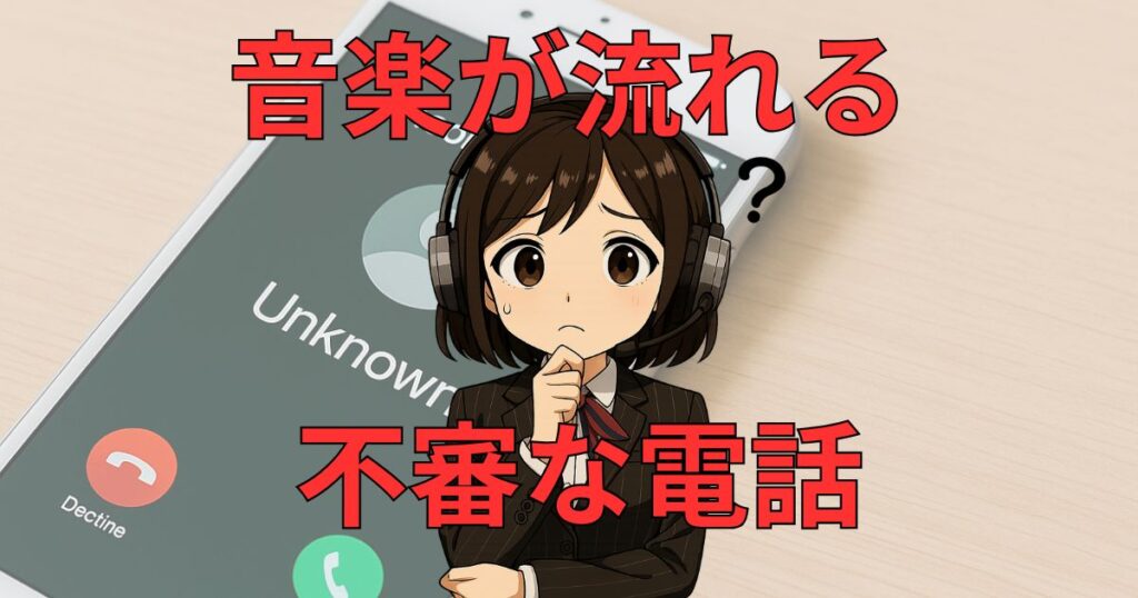 【05055368528】ワン切り／折り返すと音楽が流れる電話！